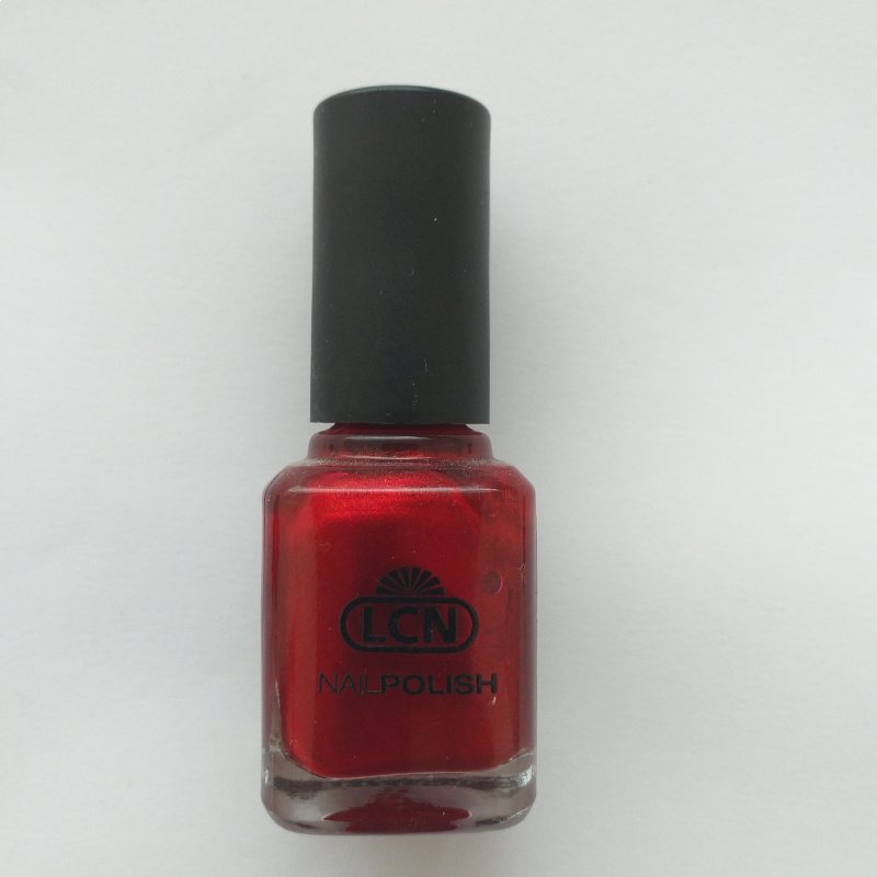 Smalto colore LCN 8 ml rubin red.